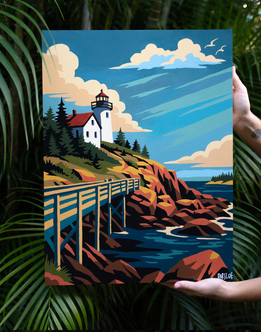 "Lighthouse Lover" Original Painting