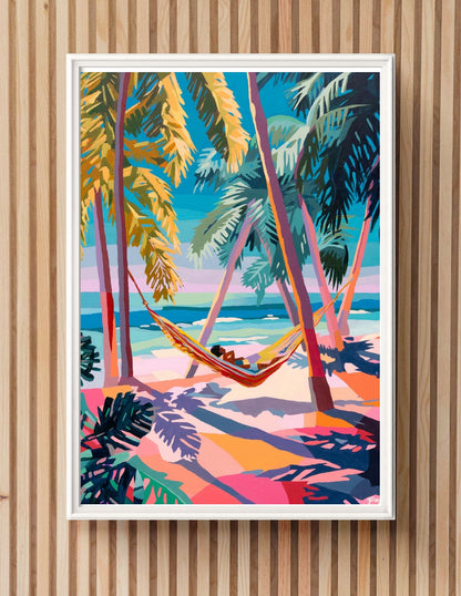 "Salt & Shade" Signed Print, Acrylic Painting